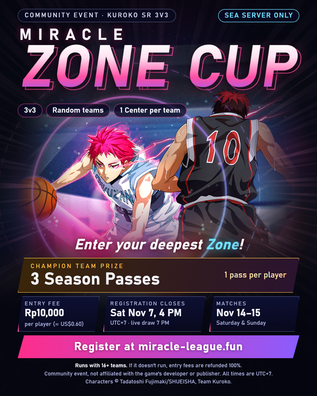 Miracle Zone Cup