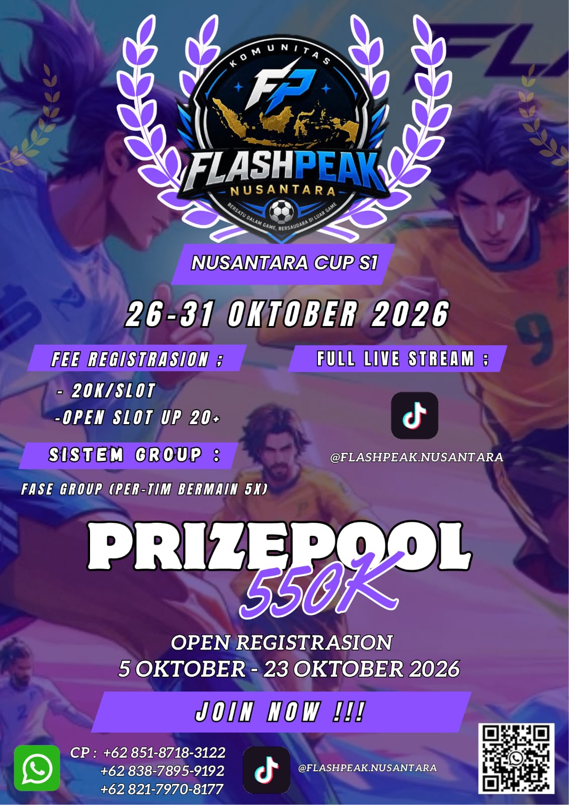 Flashpeak Nusantara Cup S1